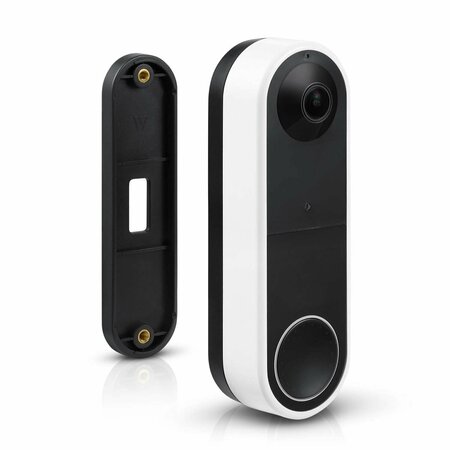 WASSERSTEIN Doorbell No Drill Mount, for Arlo Essential Wireless Video Doorbell ArloEssDBNoDrillMntUS